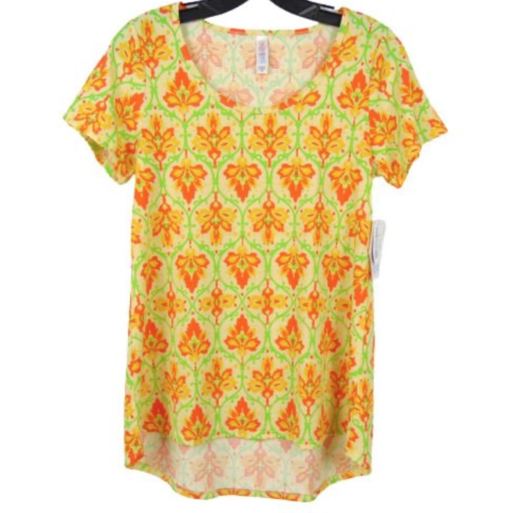 LuLaRoe - Shockingly Neon Classic T - XL